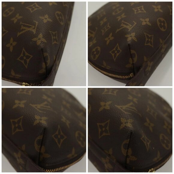 LOUIS VUITTON Monogram Trousse Demi Ronde Cosmetic Pouch - Picture 15 of 15